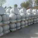 哈密 白麻花岗岩石材圆球，石球，挡车球，隔离球，景观石球，风水球等