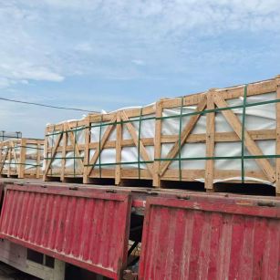 哈密 芝麻白花岗岩地铺石出口专车-泰国游