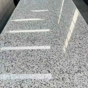 哈密 白麻花岗岩光面毛板