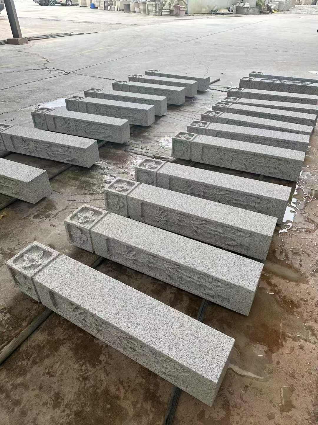 哈密 白麻方柱雕花防水