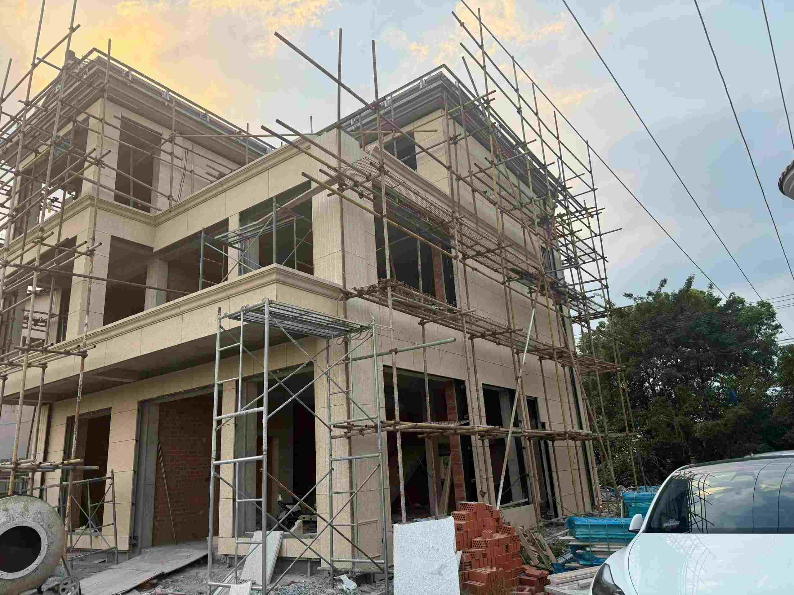 哈密 黄金麻荔枝面花岗岩外墙干挂