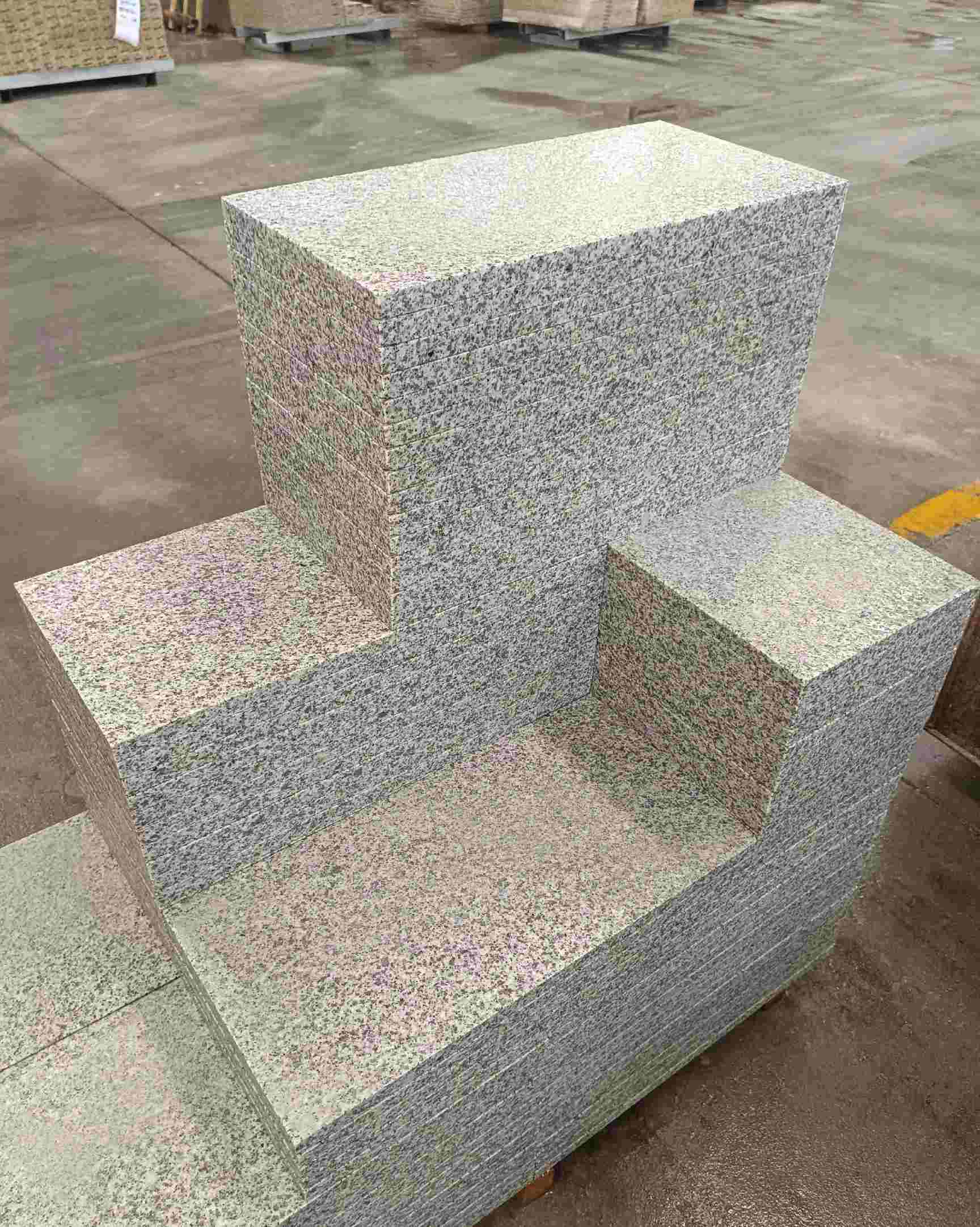 哈密 白麻花岗岩荔枝面地铺石