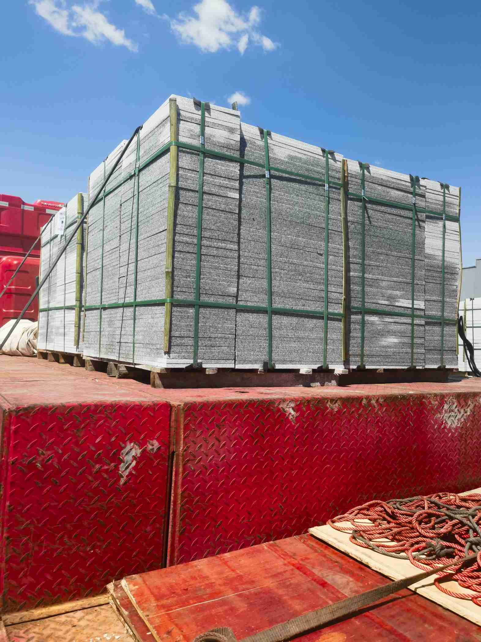 哈密 芝麻白火烧规格板地铺石300*600/600*600