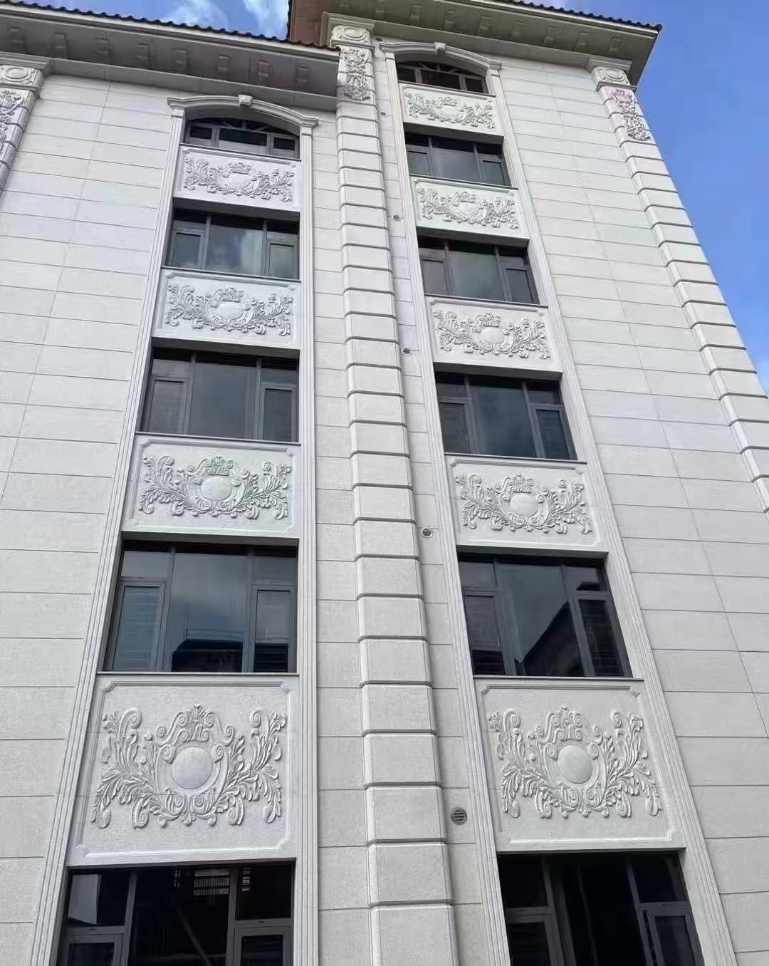 哈密 白麻荔枝面花岗岩别墅外墙干挂