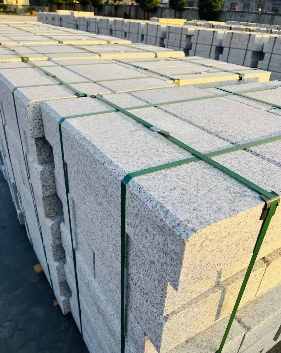 哈密 白麻花岗岩路沿石，马路牙子，路缘石，平石，立缘石等